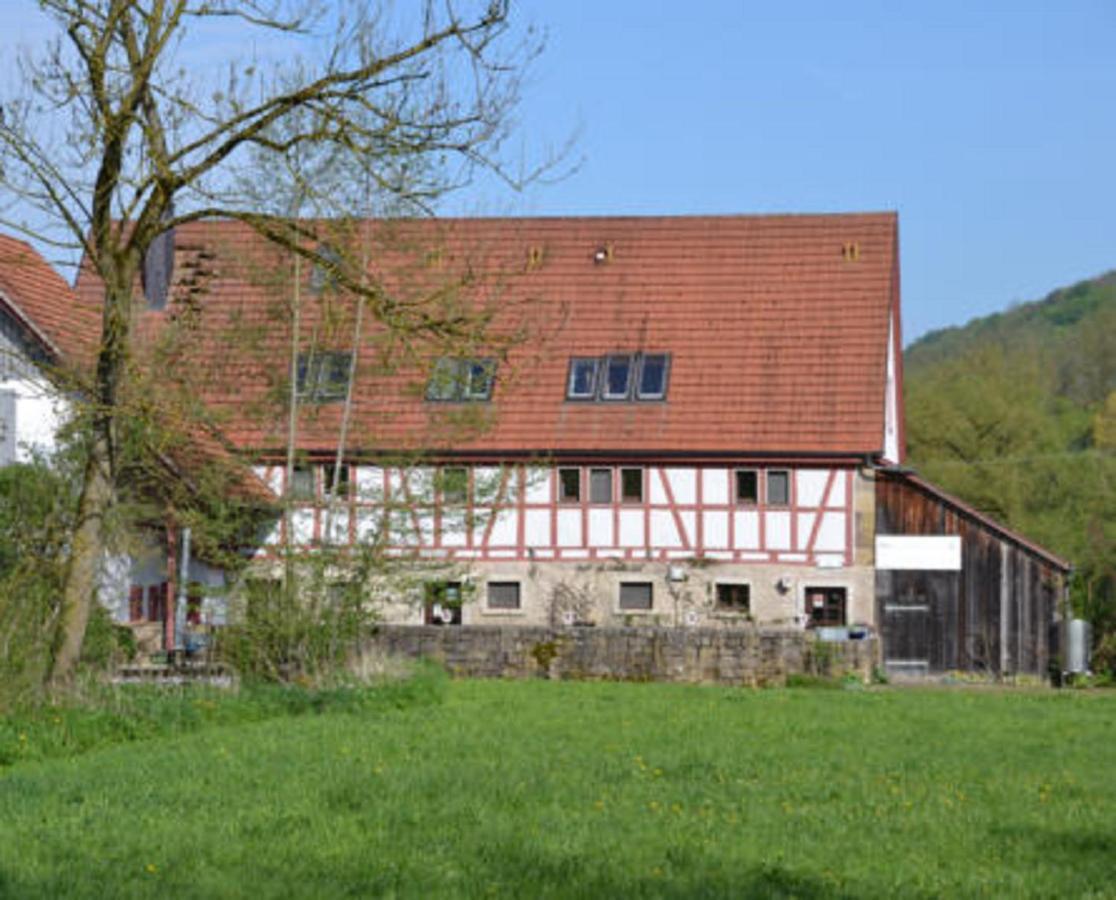 Gasthaus Holdermuehle Creglingen Exterior foto
