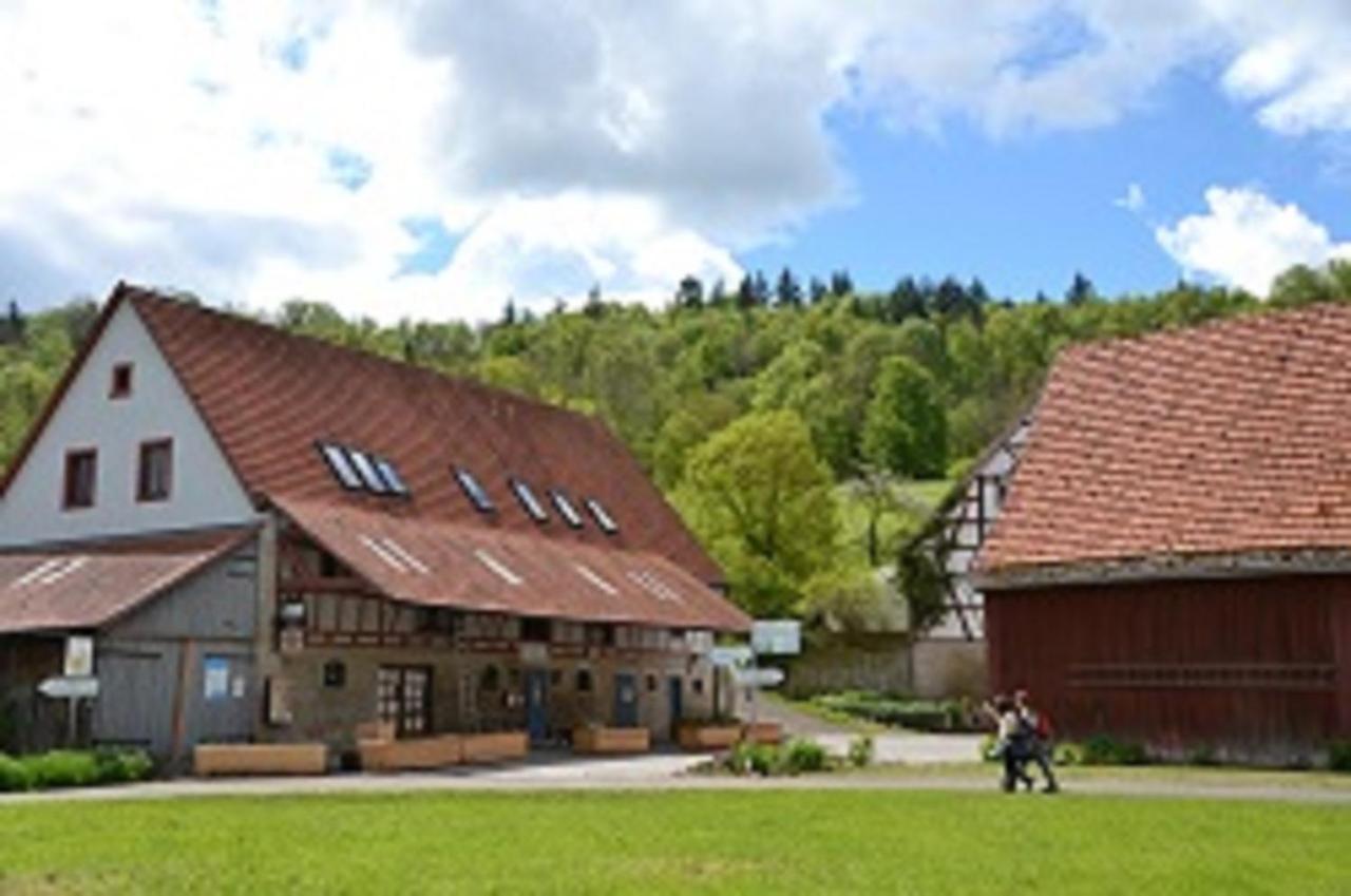 Gasthaus Holdermuehle Creglingen Exterior foto