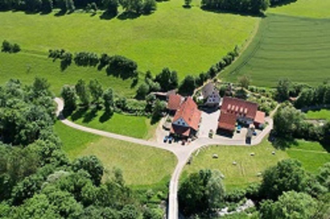 Gasthaus Holdermuehle Creglingen Exterior foto